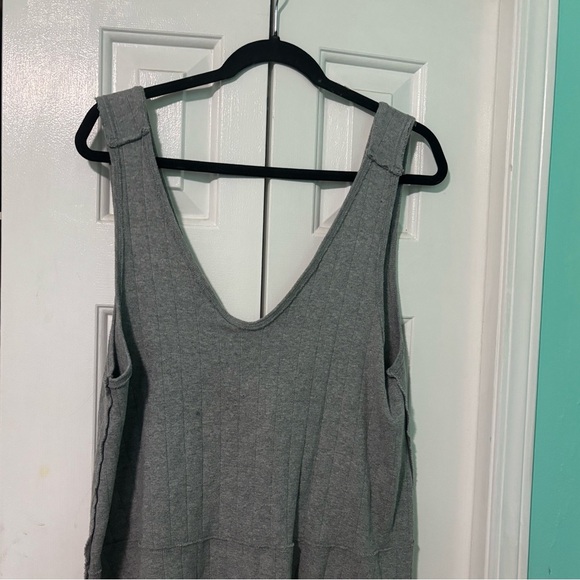 We The Free Harper Tank in Heather Grey - Picture 3 of 4